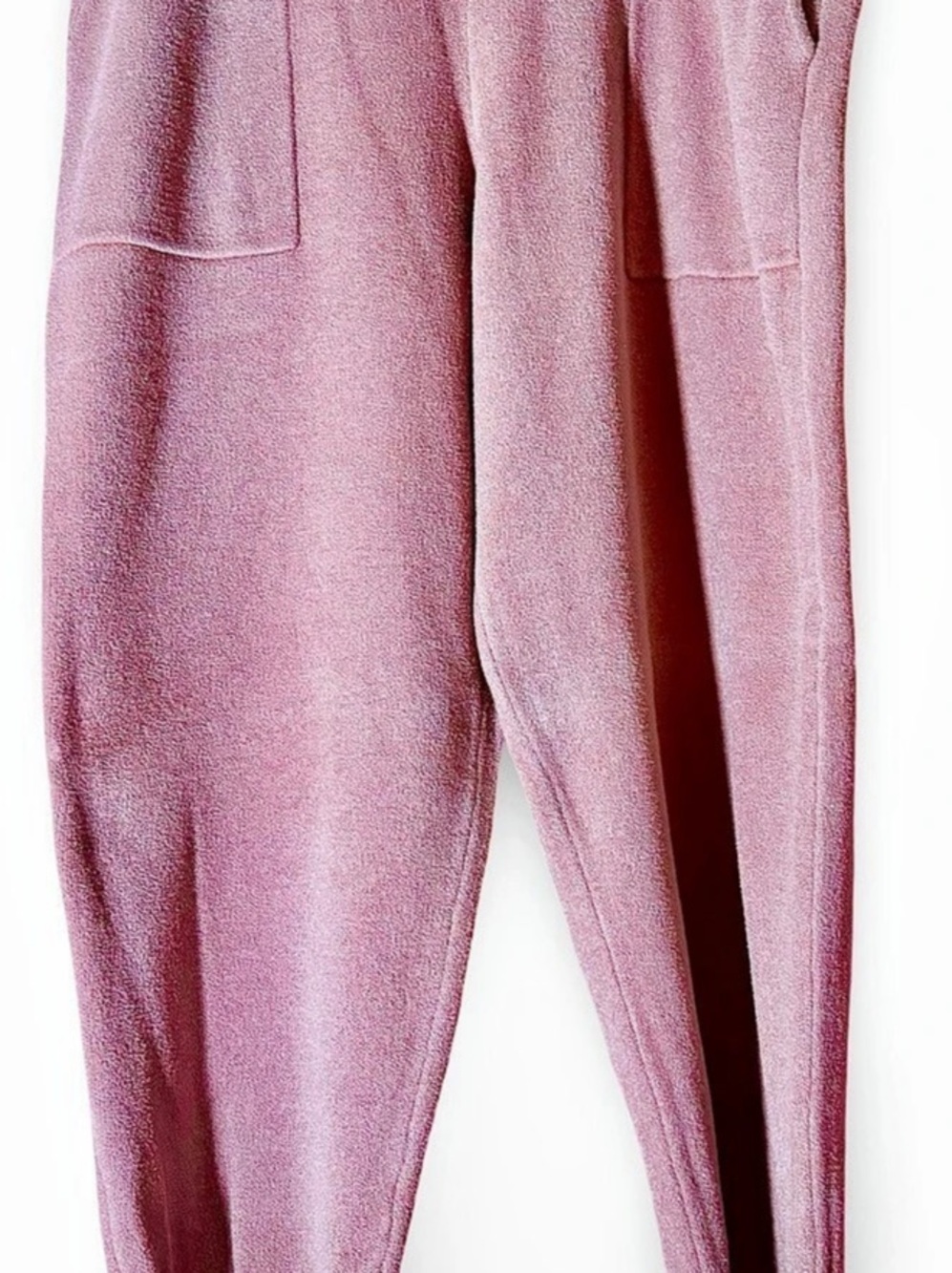 BAREFOOT DREAMS Orange/Peach Joggers. Size 1X Petite. Like New